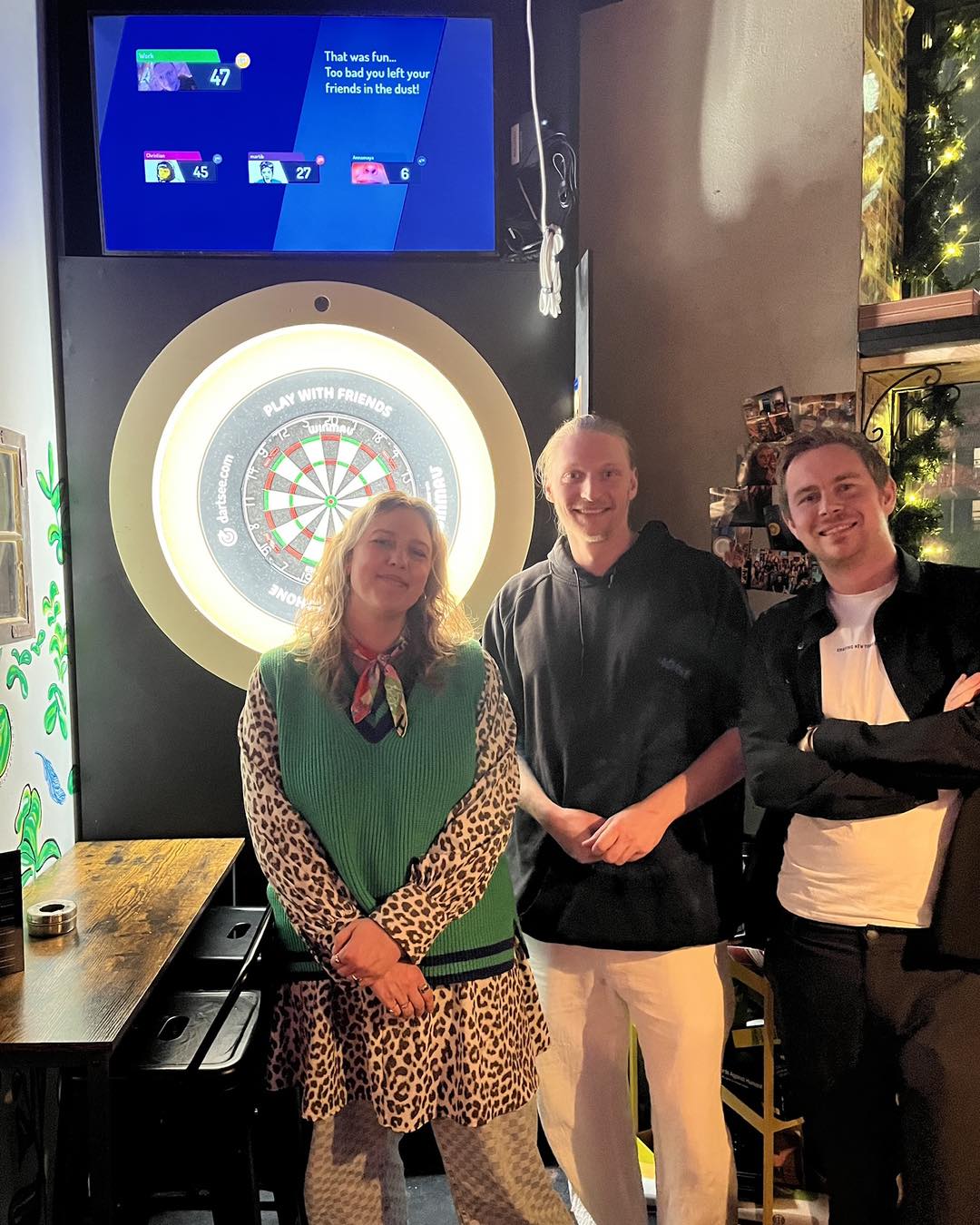 Dartspillere til turnering